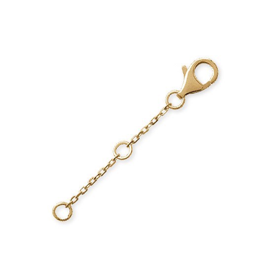 Extension bracelet ou collier en plaqué or  - La Petite Française