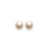 Boucles d'oreilles perle Majorque argent - 8 MM  - Bijouterie La Petite Française