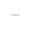 Boucles d'oreilles perle blanche argent - 6 MM  - Bijouterie La Petite Française