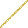 Chaîne maille forçat plaqué or 1.6 mm - 50 cm   - Bijouterie La Petite Française