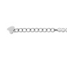 Bracelet tennis blanc argent - 2 MM  - Bijouterie La Petite Française