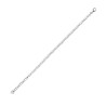 Bracelet tennis blanc argent - 2 MM  - Bijouterie La Petite Française