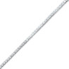 Bracelet tennis blanc argent - 1 MM  - Bijouterie La Petite Française