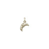 Pendentif croissant argent  - La Petite Française