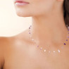 Collier Palvina améthyste plaqué or  - Bijouterie La Petite Française