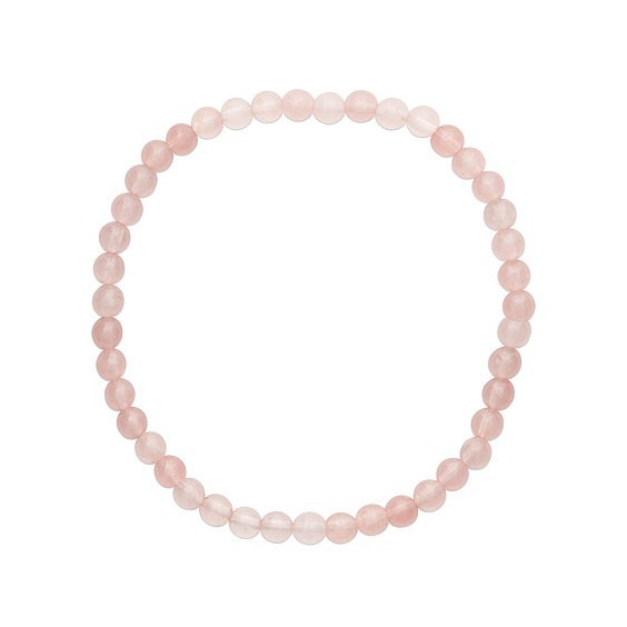 Bracelet quartz rose  - La Petite Française