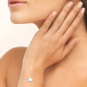 Bracelet Aretemoe nacre argent   - Bijouterie La Petite Française