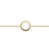 Bracelet Aretemoe nacre plaqué or   - Bijouterie La Petite Française