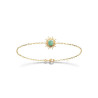 Bracelet soleil aventurine plaqué or   - Bijouterie La Petite Française