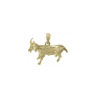 Pendentif chèvre plaqué or  - Bijouterie La Petite Française