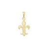 Pendentif Fleur de Lys plaqué or - 28 MM  - Bijouterie La Petite Française