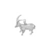Pendentif bouquetin 3D argent  - Bijouterie La Petite Française