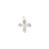 Croix grille argent - 23 MM  - La Petite Française