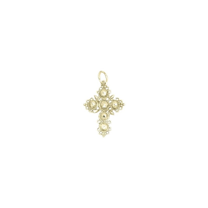 Croix de Haute - Maurienne Or 9 carats jaune - 33 MM  - La Petite Française