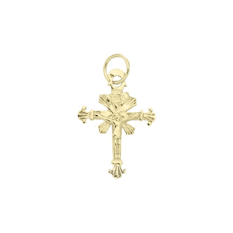 Croix de Valloire Or 18 carats jaune - 41 MM  - La Petite Française