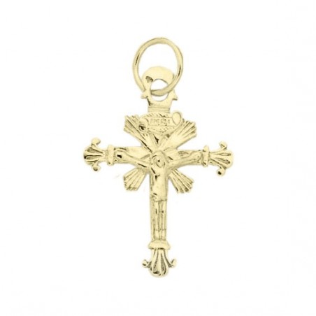 Croix de Valloire Or 18 carats jaune - 41 MM  - La Petite Française