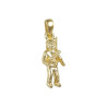 Pendentif ramoneur plaqué or  - La Petite Française