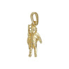 Pendentif ramoneur plaqué or  - La Petite Française