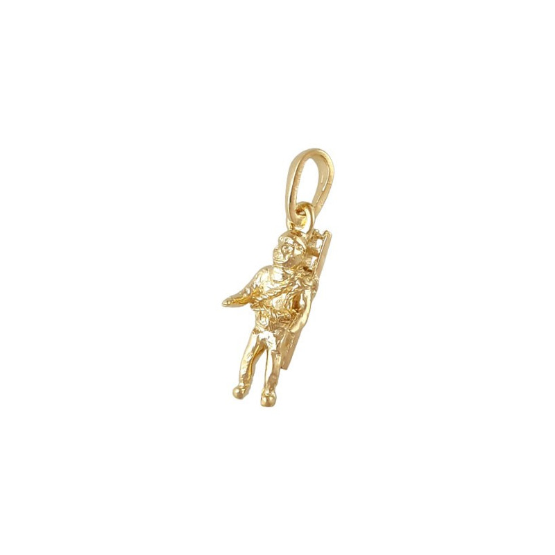Pendentif ramoneur plaqué or  - La Petite Française
