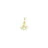Pendentif pieuvre plaqué or - 20 MM  - La Petite Française