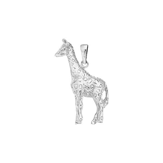 Pendentif girafe en argent - 31 MM  - La Petite Française