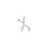 Pendentif girafe en argent - 19 MM  - La Petite Française