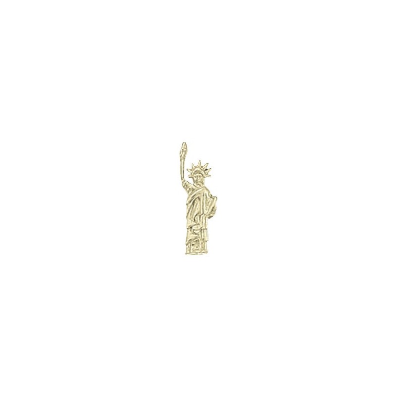 Pendentif statue de la liberté Or 18 carats jaune  - La Petite Française