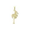 Pendentif cocotier plaqué or  - La Petite Française