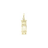 Pendentif lampe de mineur plaqué or  - Bijouterie La Petite Française