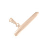 Pendentif baguette de pain plaqué Or rose  - Bijouterie La Petite Française