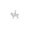 Pendentif vache argent- 19 MM  - Bijouterie La Petite Française