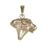 Pendentif champignon girolles plaqué Or rose  - Bijouterie La Petite Française