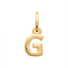 Pendentif lettre G plaqué or - 10 MM  - Bijouterie La Petite Française