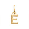 Pendentif lettre E plaqué or - 10 MM  - Bijouterie La Petite Française
