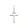 Pendentif lettre T argent - 10 MM  - Bijouterie La Petite Française