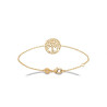 Bracelet arbre de vie et racines plaqué Or  - Bijouterie La Petite Française