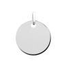 Médaillon a personnaliser argent rhodié - 19 MM  - Bijouterie La Petite Française
