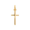 Croix plaqué Or - 21 x 10 MM  - Bijouterie La Petite Française