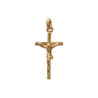 Crucifix plaqué Or - 22 x 14 MM  - Bijouterie La Petite Française