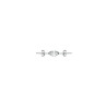 Boucles d'oreilles argent rhodié et ziconium - 5 MM  - Bijouterie La Petite Française