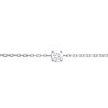 Bracelet argent rhodié et zirconium - 4 MM  - Bijouterie La Petite Française