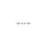 Boucles d'oreilles argent rhodié et ziconium - 4 MM  - Bijouterie La Petite Française