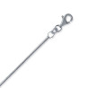 Chaîne maille serpent ronde Argent 1.2 mm  - 45 cm  - Bijouterie La Petite Française