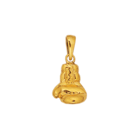 Pendentif gant de boxe Or 18 carats - largeur 10 MM  - Bijouterie La Petite Française