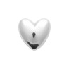 Piercing hélix coeur argent rhodié   - La Petite Française