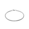 Bracelet maille Vénitienne acier 4 MM - 23 cm - Bijouterie La Petite Française