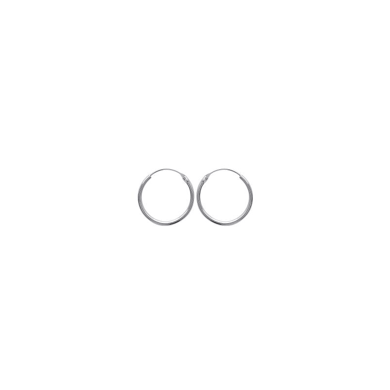 Créoles 1.5 mm argent rhodié- 25 mm - Bijouterie La Petite Française Créoles 1.5 mm argent rhodié- 25 mm - Bijouterie La Petite Française