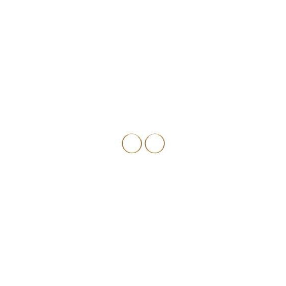 Créoles plaqué or 1.5 mm - 30 mm  - Bijouterie La Petite Française