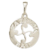 Pendentif croix Basque " ZAPIAK BAT" GM argent - La Petite Française