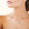 Collier infini acier  - Bijouterie La Petite Française